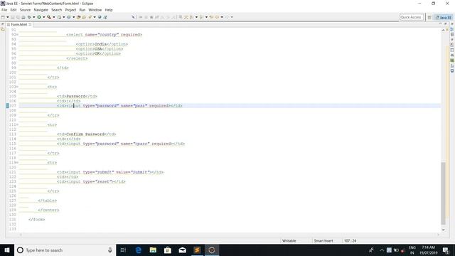 Registration Form In Java Servlet With Contact, Email, Password Validation And With Practical смотреть онлайн