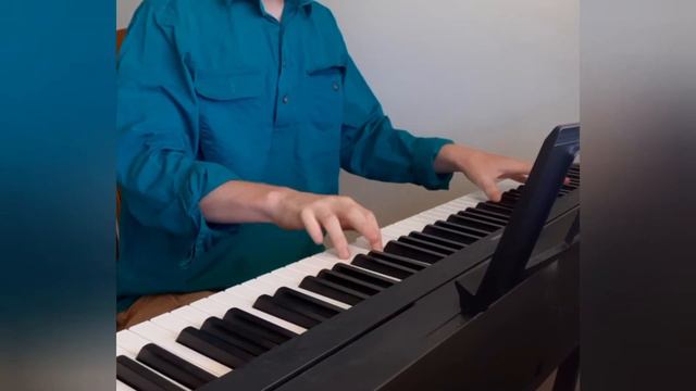 Giorno theme (piano). Slight variation. смотреть онлайн