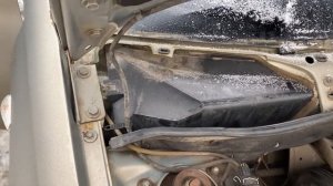 Замена салонного фильтра ЛАДА Калина 1