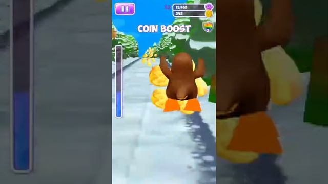 #Penguin Runner jump gaming video смотреть онлайн