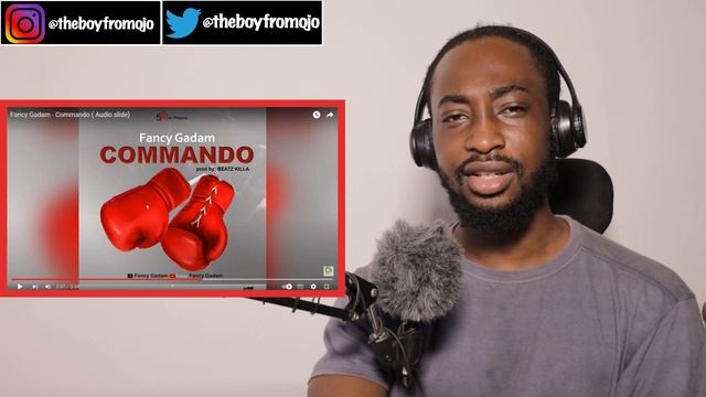 Nigerian ?? React To Fancy Gadam - Commando (Audio slide) ?????? смотреть онлайн