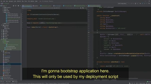 Laravel 8.51 | Bootstrapping Doctrine ORM in 37 minutes смотреть онлайн