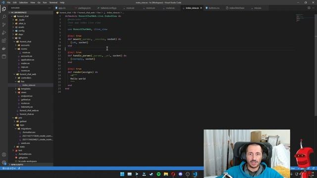 Chat application in Phoenix LiveView - Part III - Rooms смотреть онлайн