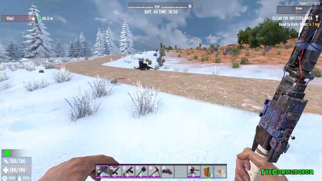 7 Days To Die - Don't Mess With Seniors - Season 2 - Failed Trader And Mushroom Mining ZZTong  Ep 1