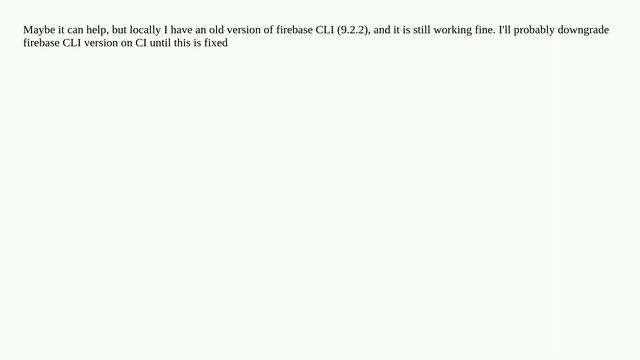 firebase deploy error, Error: Failed to list functions for (project name) смотреть онлайн