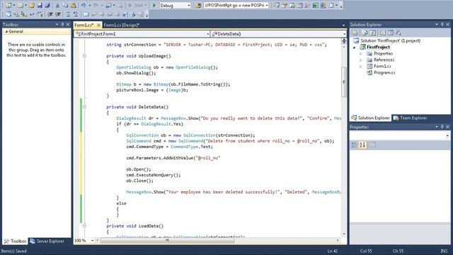 Microsoft visual studio 2010 ultimate C sharp |SQL Server Bangla tutorial Part-10 смотреть онлайн