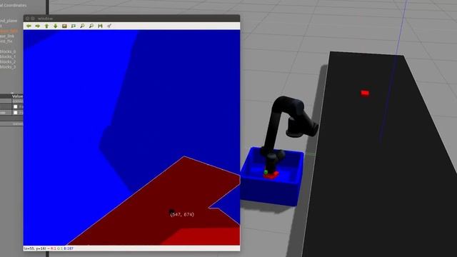 Universal Robot (UR5) Pick and Place Simulation in ROS-Gazebo смотреть онлайн