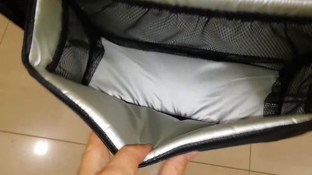 Сумка пеленатор на коляску Z&D Черный смотреть онлайн