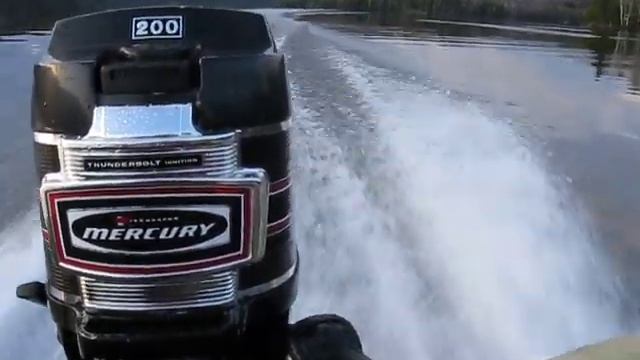 1971 Mercury 20 hp outboard motor смотреть онлайн