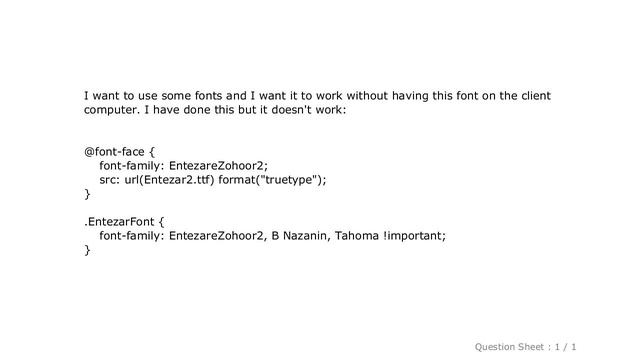 CSS : How to import fonts in CSS? смотреть онлайн