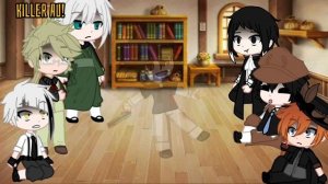 BSD react to Dazai AU’s ⚠️FLASH WARNING⚠️ [Not Bad Apple!]