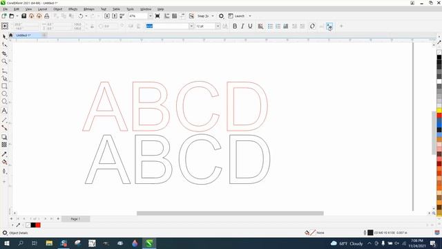 Corel Draw Tips & Tricks Cut Text out when it should NOT and how to change смотреть онлайн