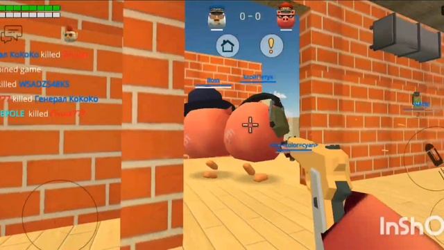 Chicken Gan режим (захват флага) Gameplay-гэймплэй