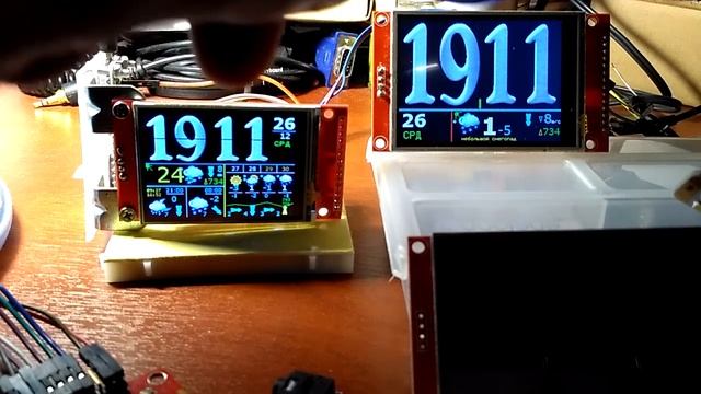 esp8266 несколько метеостанций, обмен данными по WIFI ч.7 смотреть онлайн