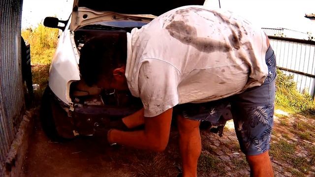 VW Caddy 1.9 SDI Remove Engine смотреть онлайн