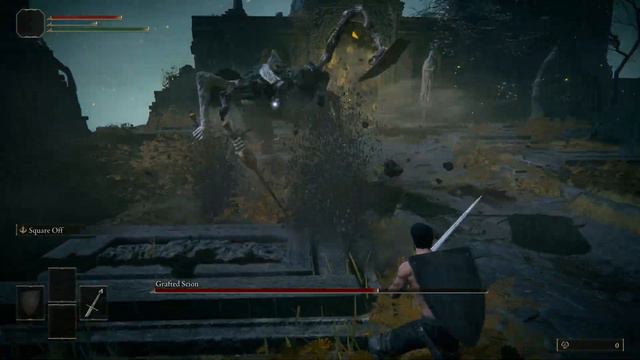 Elden Ring - Defeating the Tutorial Boss with any Class (Grafted Scion) смотреть онлайн