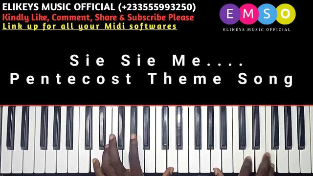 How To Play Worship with Passing Chords (Siesie me .... pentecost theme song) смотреть онлайн