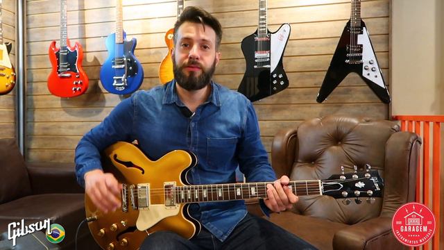 Gibson ES 335 Gold Top Ltd. Edition (Portuguese) смотреть онлайн