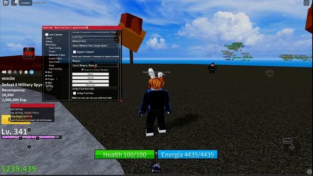 BLOX FRUITS EL MEJOR HACK/SCRIPT [PC Y CELULAR] | AUTOFARM LEVEL, DEVIL FRUITS, RACE V4, RAIDS Y MA смотреть онлайн