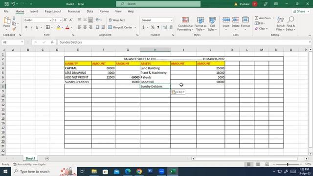 How to Create Balance Sheet in Tally Prime | GIT Education смотреть онлайн