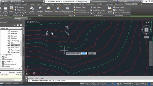 5 - edit contour lines & surface смотреть онлайн