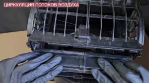 Устанавливаем салонный угольный фильтр 8300-77-RF00-17 в корпус автомобиля Mazda 6, CX-5