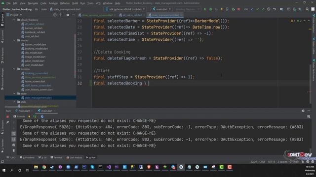 Flutter Tutorial - Barber Booking App #24 Display Customer Info смотреть онлайн