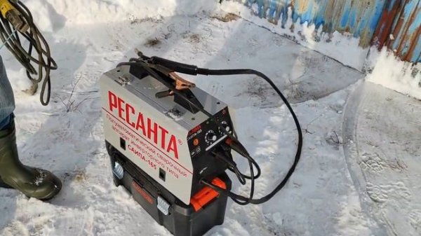 Обзор сварочного аппарата инверторного типа РЕСАНТА САИПА 165