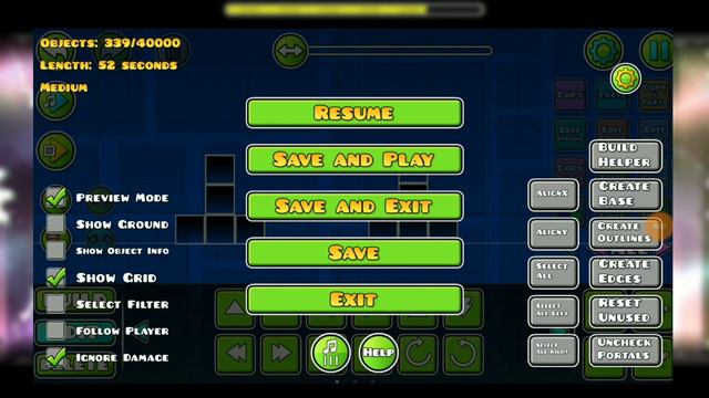 Полезные функции для новичков в строительстве уровней | Geometry dash смотреть онлайн