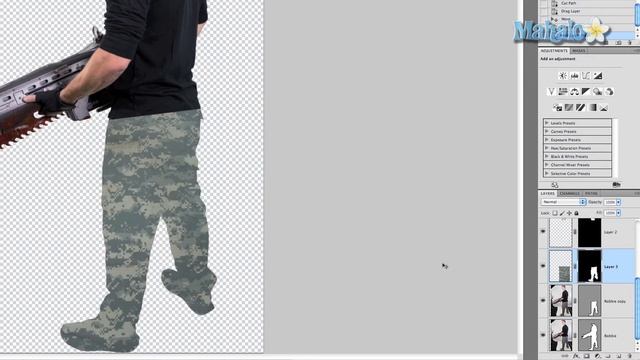 Photoshop Tutorial - Change Clothes смотреть онлайн