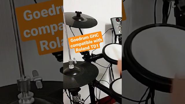 Goedrum GHC ehihat controller compatible with Roland TD1 #td1 #ghc #hihat #drums #cymbal смотреть онлайн