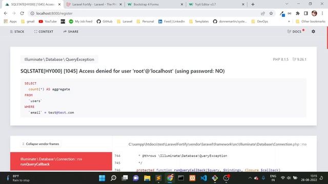 Laravel Fortify Tutorial | Fortify Without Jetstream | Custom Auth With Laravel Fortify | HINDI смотреть онлайн
