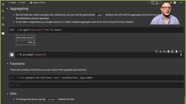 Spark GroupBy and Aggregation Functions смотреть онлайн