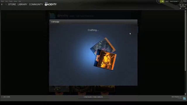 Steam Trading Cards - Super House of Dead Ninjas Level 1 Badge Crafting смотреть онлайн