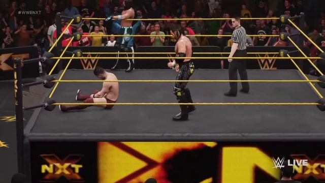 Aj Styles & Finn Balor VS Kenny Omega & Adam Cole || Tag Team Elimination Match || WWE 2K19 Gamepla смотреть онлайн