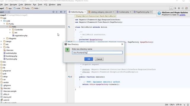 Part 7 How to add view in a magento 2 module смотреть онлайн