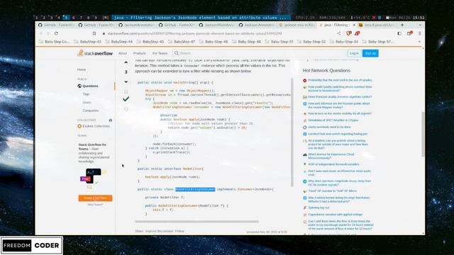 #BabyStep 84 - Java - Jackson - Filter "sensitive" fields смотреть онлайн