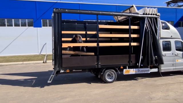 Газель Некст фермер со спальником и европлатформой 25 кубов (с разбором) смотреть онлайн