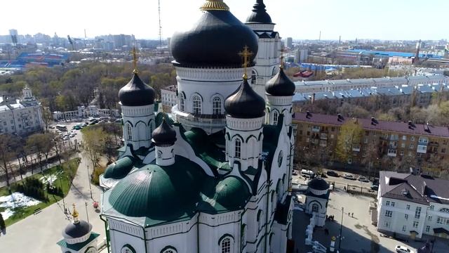 Воронеж. Благовещенский кафедральный собор. Апрель 2017 смотреть онлайн