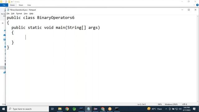 Lec 7 》, Binary Operators|| Hindi || Complete Course Core Java To advance Java || смотреть онлайн