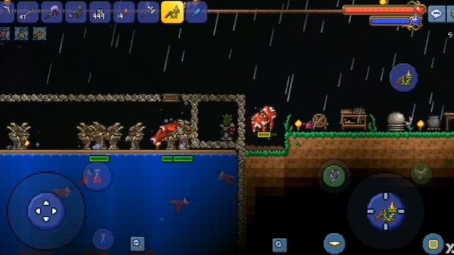 Рыбалка в кровавую луну. Как легко фармить?Terraria гайд (ЭКСПЕРТ ПРИЗЫВАТЕЛЬ) смотреть онлайн