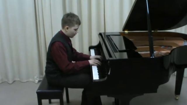 ДШИ № 16 Цильке Константин Г Свиридов Грустная песенка смотреть онлайн