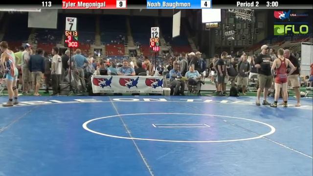 Cadet 113 - Tyler Megonigal (Virginia) vs. Noah Baughmon (Ohio) смотреть онлайн