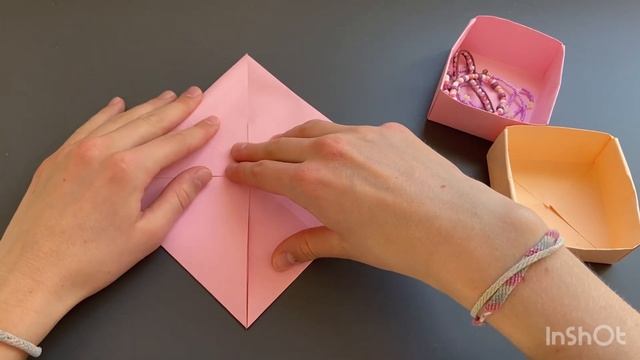 Оригами коробочка?✨//БЕЗ КЛЕЯ//очень просто смотреть онлайн