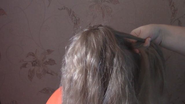 МК Прическа на основе косы .Пучок с косой.. смотреть онлайн