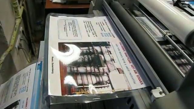 Широкоформатное ламинирование плакатов смотреть онлайн