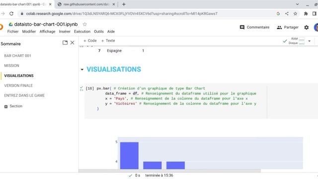 Mission Plotly Bar Chart 001 : Avec Plotly sous Python, comment générer un Bar Chart horizontal? смотреть онлайн