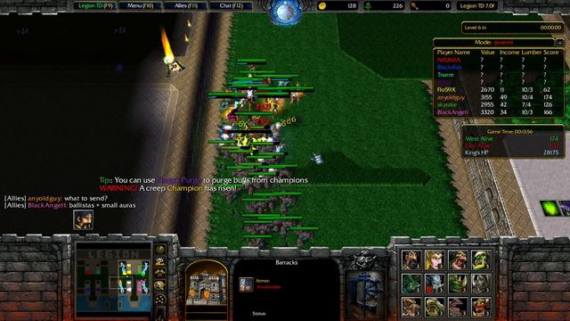 Warcraft 3 Legion TD 7.0f | My First Time Playing W3Champions! смотреть онлайн