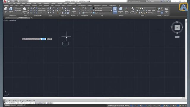 CREAR RECTANGULOS A MEDIDA EN AUTOCAD смотреть онлайн