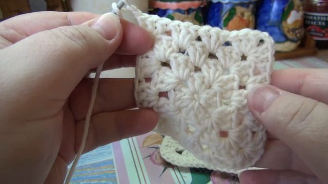 Бабушкин квадрат для новичков крючком смотреть онлайн